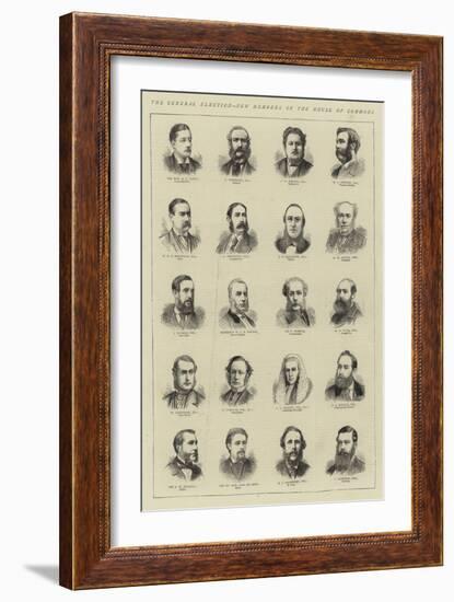 The General Election, New Members of the House of Commons-null-Framed Giclee Print