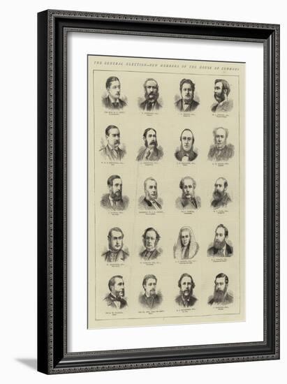 The General Election, New Members of the House of Commons-null-Framed Giclee Print