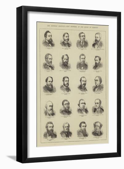 The General Election, New Members of the House of Commons-null-Framed Giclee Print