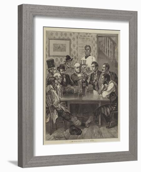 The General Election, Opening the Campaign-Richard Caton Woodville II-Framed Giclee Print