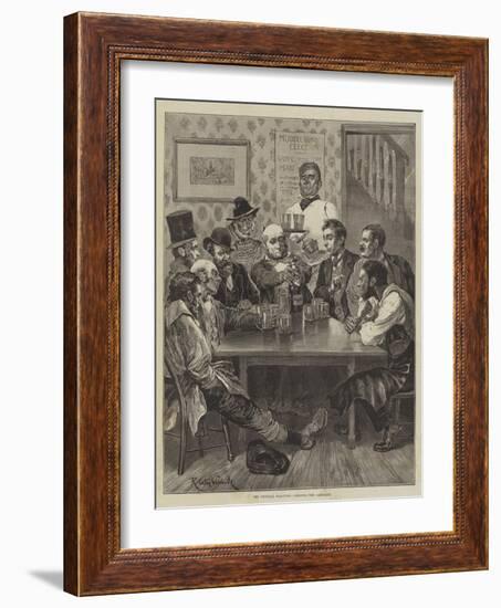 The General Election, Opening the Campaign-Richard Caton Woodville II-Framed Giclee Print