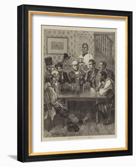 The General Election, Opening the Campaign-Richard Caton Woodville II-Framed Giclee Print