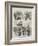 The General Election, Sketches at a London Club-Francis S. Walker-Framed Giclee Print
