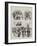 The General Election, Sketches at a London Club-Francis S. Walker-Framed Giclee Print