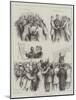 The General Election, Sketches at a London Club-Francis S. Walker-Mounted Giclee Print
