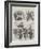 The General Election, Sketches at a London Club-Francis S. Walker-Framed Giclee Print