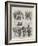 The General Election, Sketches at a London Club-Francis S. Walker-Framed Giclee Print