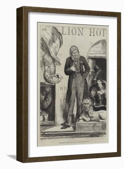 The General Election, the Popular Candidate-Frederick Barnard-Framed Giclee Print