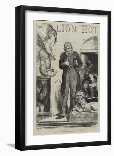 The General Election, the Popular Candidate-Frederick Barnard-Framed Giclee Print