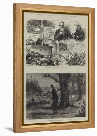 The General Election-Johann Nepomuk Schonberg-Framed Premier Image Canvas