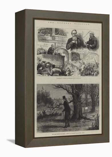 The General Election-Johann Nepomuk Schonberg-Framed Premier Image Canvas