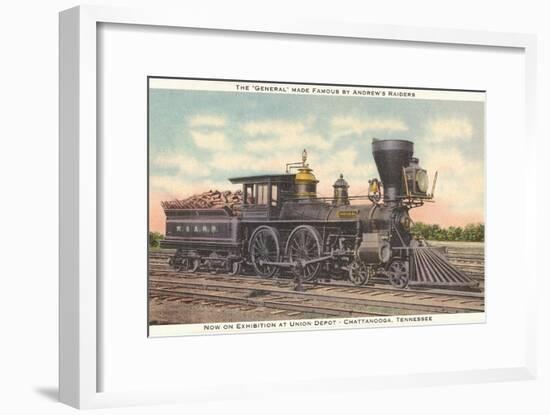 The General, Locomotive, Chattanooga, Tennessee-null-Framed Art Print