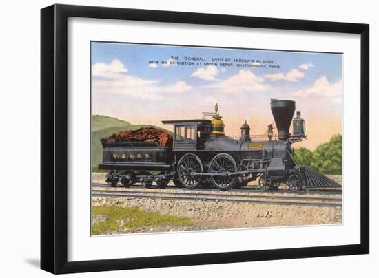 The General, Locomotive-null-Framed Art Print