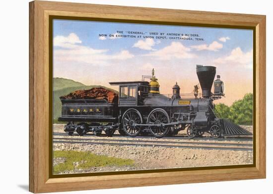 The General, Locomotive-null-Framed Stretched Canvas