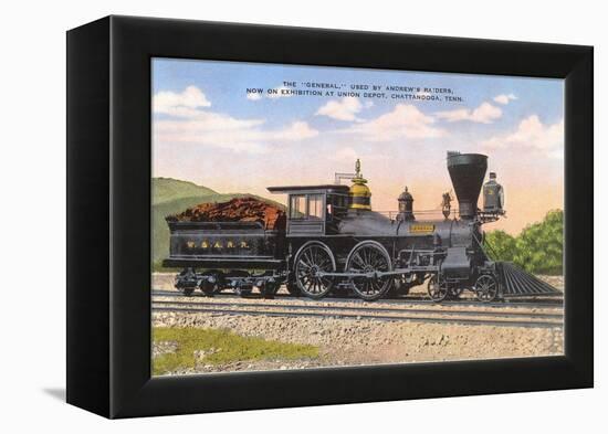 The General, Locomotive-null-Framed Stretched Canvas