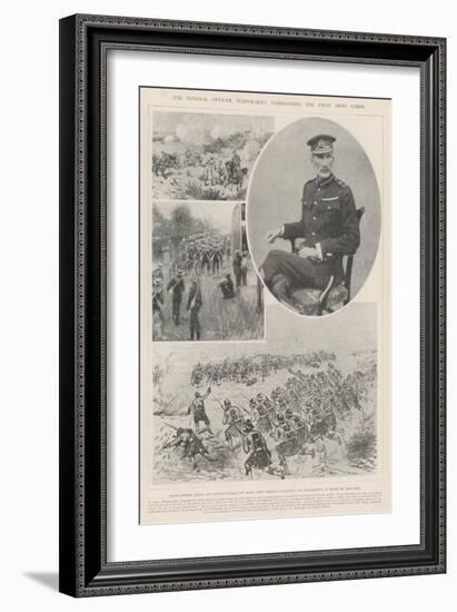 The General Officer Temporarily Commanding the First Army Corps-Frank Dadd-Framed Giclee Print