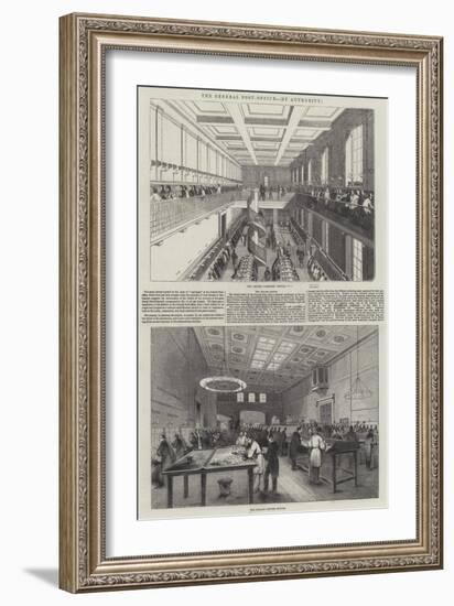 The General Post Office-null-Framed Giclee Print