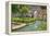 The Generalife gardens, Alhambra grounds, Granada, Spain.-Julie Eggers-Framed Premier Image Canvas