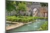 The Generalife gardens, Alhambra grounds, Granada, Spain.-Julie Eggers-Mounted Photographic Print