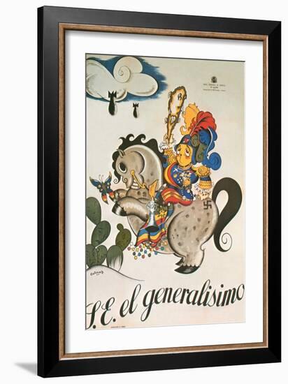 The Generalissimo-Canavate-Framed Art Print