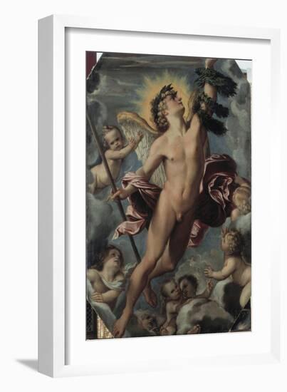 The Genius of Fame-Annibale Carracci-Framed Giclee Print