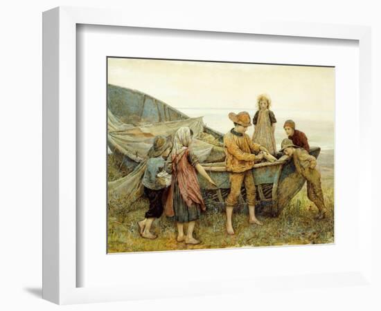 The Genius of the Village-Arthur Hopkins-Framed Giclee Print