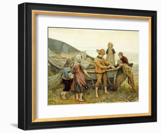 The Genius of the Village-Arthur Hopkins-Framed Giclee Print