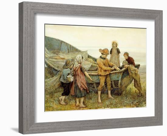 The Genius of the Village-Arthur Hopkins-Framed Giclee Print