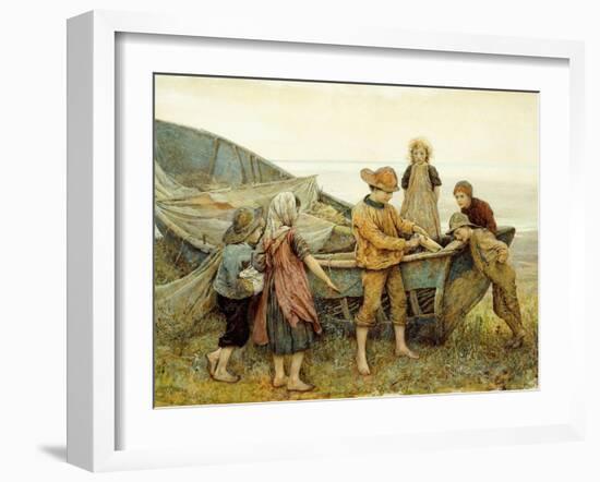 The Genius of the Village-Arthur Hopkins-Framed Giclee Print