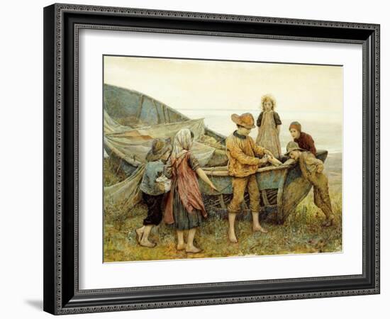 The Genius of the Village-Arthur Hopkins-Framed Giclee Print