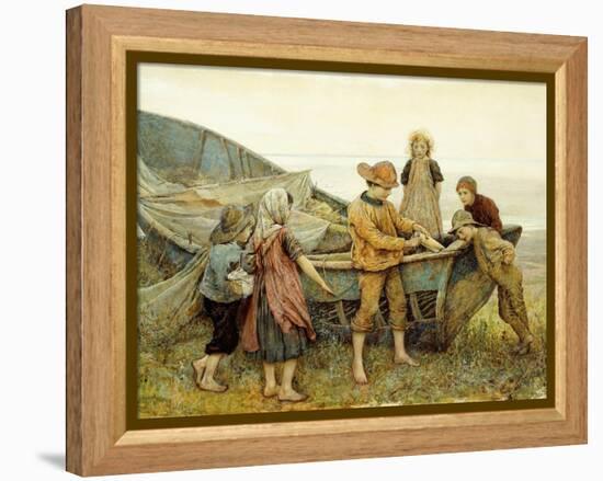 The Genius of the Village-Arthur Hopkins-Framed Premier Image Canvas