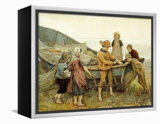 The Genius of the Village-Arthur Hopkins-Framed Premier Image Canvas