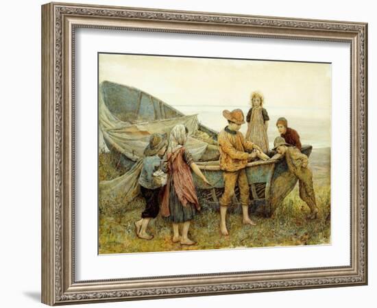 The Genius of the Village-Arthur Hopkins-Framed Giclee Print