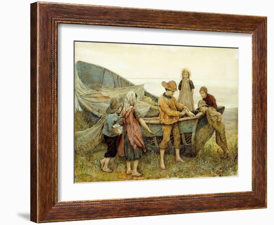 The Genius of the Village-Arthur Hopkins-Framed Giclee Print