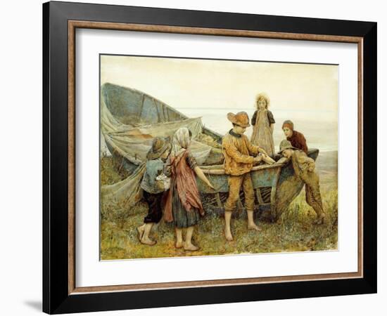 The Genius of the Village-Arthur Hopkins-Framed Giclee Print