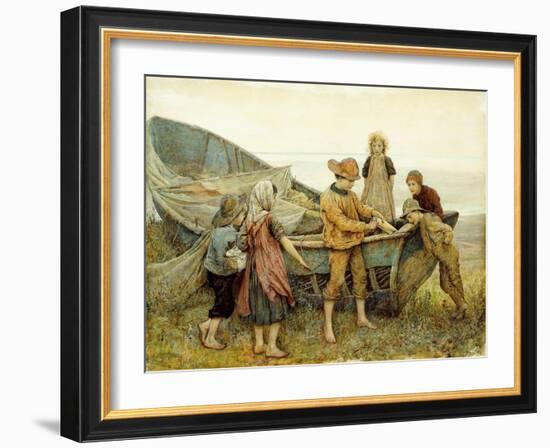 The Genius of the Village-Arthur Hopkins-Framed Giclee Print