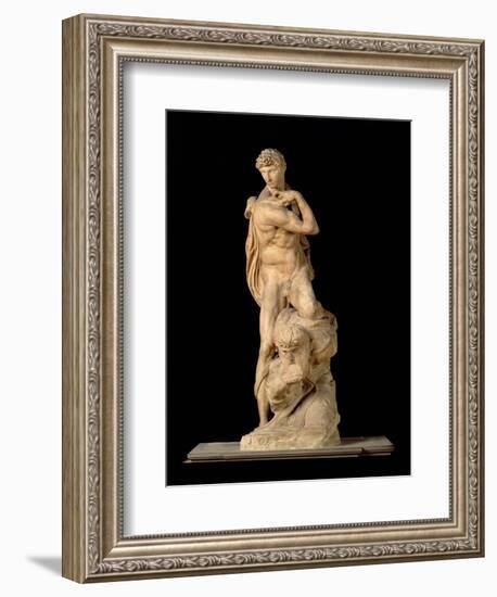 The Genius of Victory, 1532-34-Michelangelo Buonarroti-Framed Giclee Print