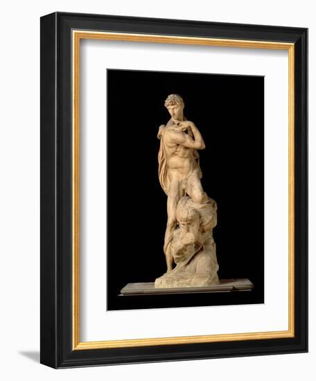 The Genius of Victory, 1532-34-Michelangelo Buonarroti-Framed Giclee Print