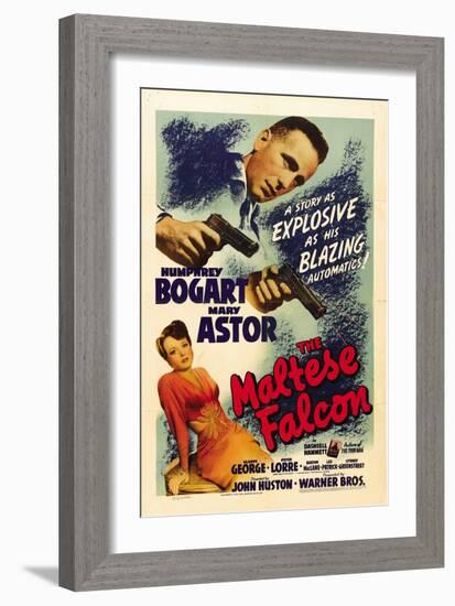The Gent From Frisco, 1941, "The Maltese Falcon" Directed by John Huston-null-Framed Giclee Print