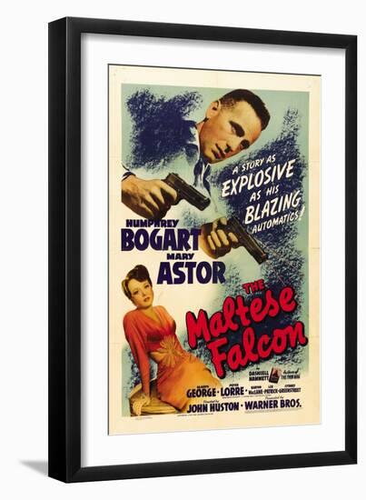 The Gent From Frisco, 1941, "The Maltese Falcon" Directed by John Huston-null-Framed Giclee Print