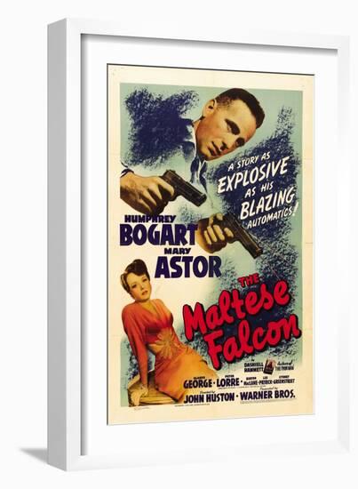 The Gent From Frisco, 1941, "The Maltese Falcon" Directed by John Huston-null-Framed Giclee Print