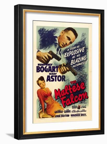 The Gent From Frisco, 1941, "The Maltese Falcon" Directed by John Huston-null-Framed Giclee Print