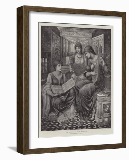 The Gentle Music of the Bygone Day-John Melhuish Strudwick-Framed Giclee Print