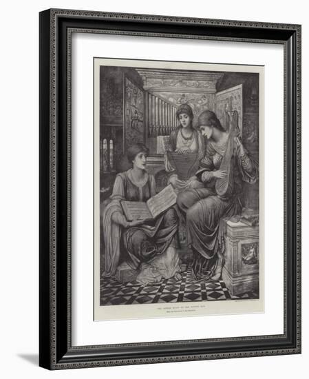 The Gentle Music of the Bygone Day-John Melhuish Strudwick-Framed Giclee Print