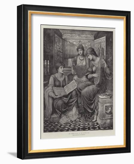 The Gentle Music of the Bygone Day-John Melhuish Strudwick-Framed Giclee Print