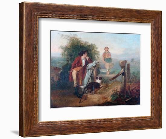 The Gentle Shepherd-Alexander Johnston-Framed Giclee Print