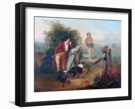 The Gentle Shepherd-Alexander Johnston-Framed Giclee Print