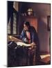 The Geographer, 1668-1669-Johannes Vermeer-Mounted Giclee Print