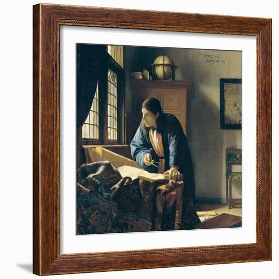 The Geographer-Johannes Vermeer-Framed Giclee Print