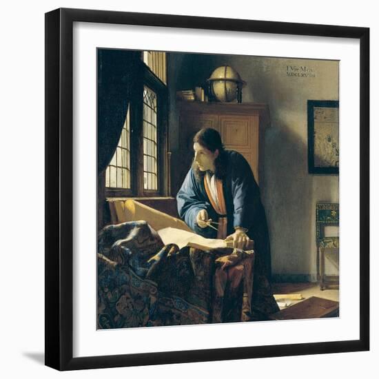 The Geographer-Johannes Vermeer-Framed Giclee Print